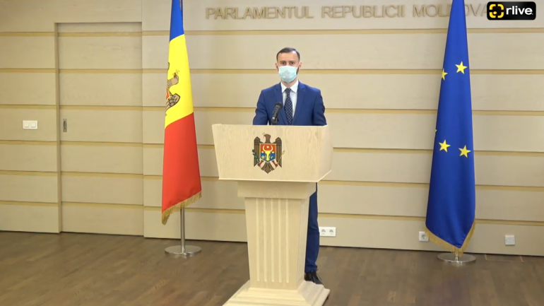 Briefing de presă al deputatului Dinu Plîngău, fracțiunea ACUM PLATFORMA DA