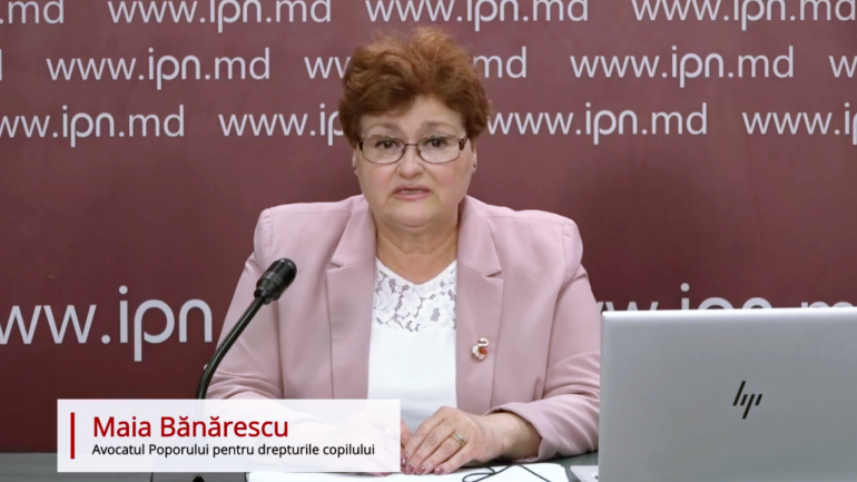 Avocatul Poporului pentru drepturile copilului, Maia Bănărescu prezintă raportul tematic “Utilizarea imaginii copiilor în campaniile electorale”