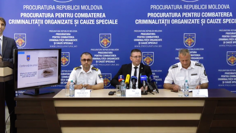 PCCOCS dezvăluie detalii din ancheta care a dus la depistarea unei capturi record de heroină pe teritoriul R.Moldova