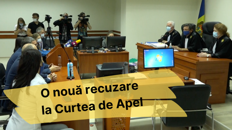 UPDATE: O nouă cerere de recuzare a unui judecător de la Curtea de Apel Chișinău în dosarul „secțiilor de vot în străinătate”