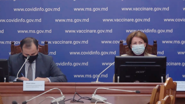 Conferința de presă privind evoluția situației epidemiologice COVID-19 și a campaniei de vaccinare în Republica Moldova