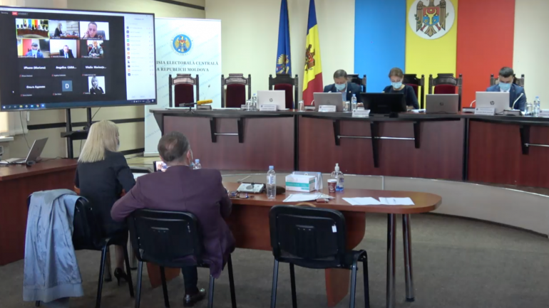 Ședința Comisiei Electorale Centrale, din 26 octombrie 2021