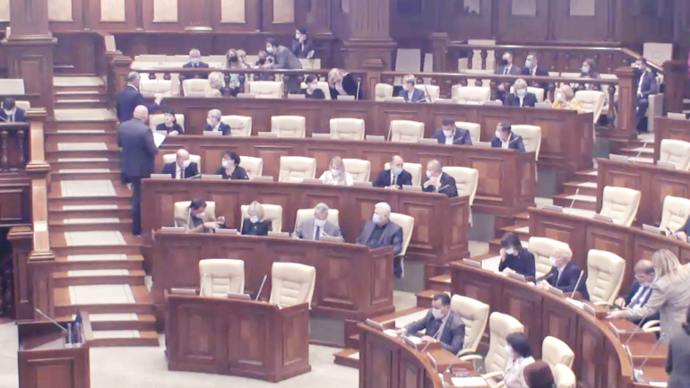 Ședința Parlamentului Republicii Moldova, din 14 octombrie 2021