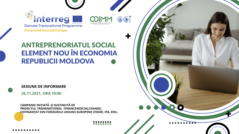 Sesiune de informare organizată de ODIMM, în colaborare cu CCIRM: „Antreprenoriatul social, element nou în economia Republicii Moldova”