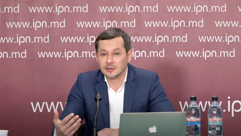 Conferință de presă organizată de Ruslan Codreanu, președintele Partidului Puterea Oamenilor, cu genericul „Rezultatele Primarului General Ion Ceban la jumătatea mandatului”