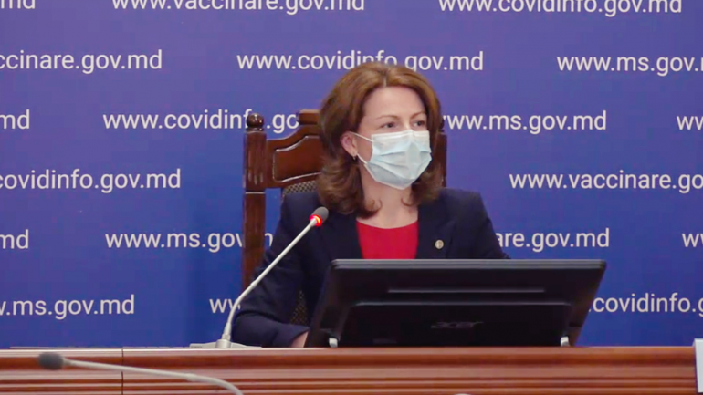Ministerul Sănătății prezintă evoluția situației epidemiologice și campaniei de vaccinare împotriva COVID-19 în Republica Moldova
