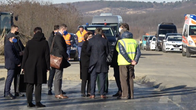 Vizită de monitorizare a construcțiilor drumului național R1 Chișinău-Ungheni-Sculeni