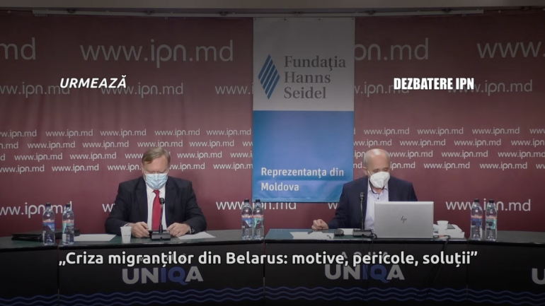 Dezbateri publice organizate de Agenția de presă IPN cu genericul „Criza migranților din Belarus: motive, pericole, soluții”