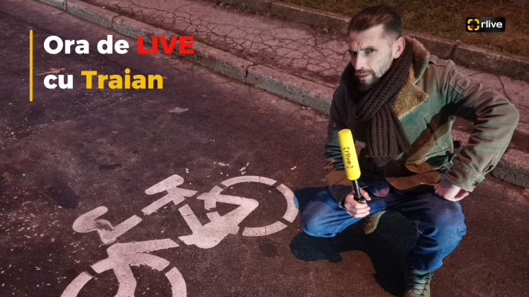 Ora de LIVE cu Traian: E gata Chișinăul să facă loc pentru bicicliști?