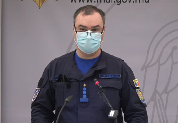 Are loc un briefing de presă al șefului IGSU Alexandru Oprea