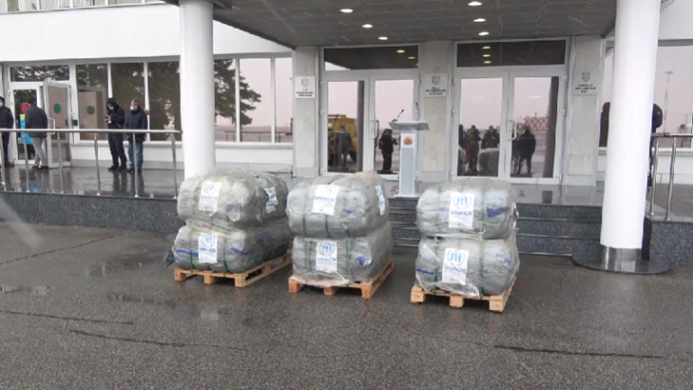 Republica Moldova recepționează un lot de ajutor umanitar din partea ONU pentru refugiații din Ucraina