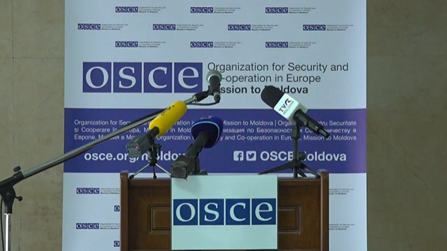 Reprezentantul Special al președintelui în exercițiu al OSCE pentru procesul de reglementare transnistreană și trimisul special susțin un briefing de presă