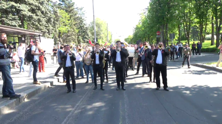 Comitetul Național de Coordonare „Pobeda” organizează Marșul Victoriei