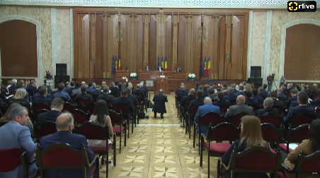 Ședință comună între Parlamentul Republicii Moldova și Parlamentul României