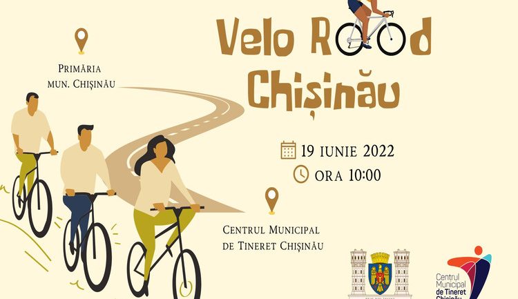 Are loc „Velo Rood Chișinău”, eveniment pentru pasionații de biciclete și trotinete, cu scopul de a redescoperi cele mai frumoase locuri din capitală