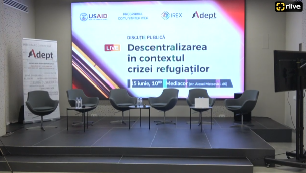 Discuție publică „Descentralizarea în contextul crizei refugiaților”