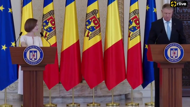Declarații de presă a Președintei Maia Sandu după întîlnirea cu Președintele Klaus Iohannis