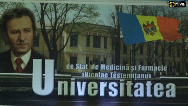 Ceremonia de bun venit a studenților admiși în anul I la Universitatea de Stat de Medicină și Farmacie „Nicolae Testemițanu” din Republica Moldova