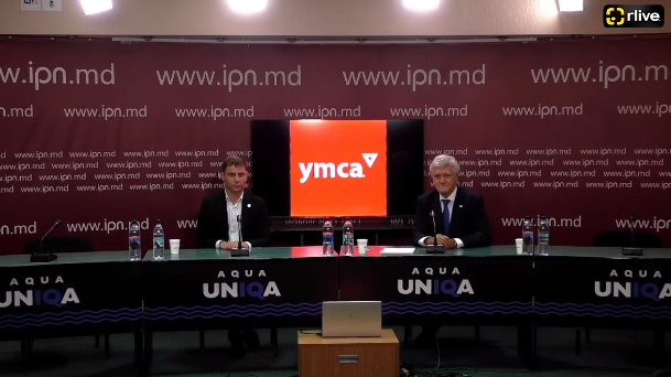 Conferință de presă cu genericul: „Vizita Secretarului General YMCA Europe în Moldova și anunțarea unui proiect național în domeniul educației”