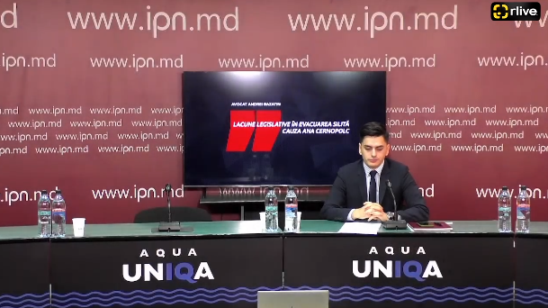 Conferință de presă cu genericul: „Lacune legislative în evacuarea silită. Cauza Ana Cernopolc”