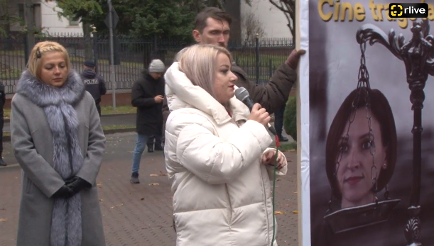 Protest la Parlament organizat de Partidul ȘOR cu tema: Demisia lui Litvinenco!