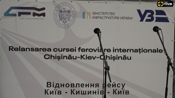 Relansarea cursei internaționale de pasageri Chișinău-Kiev
