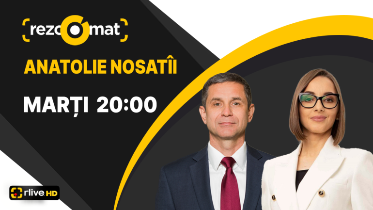Agenda - Ministrul Apărării Republicii Moldova, Anatolie Nosatîi – invitatul emisiunii Rezoomat!