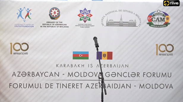 Forumul de tineret Azerbaidjan-Moldova prilejuit aniversării a 100 de ani de la nașterea Liderului Întregii Națiuni al poporului azer, Heydar Aliyev