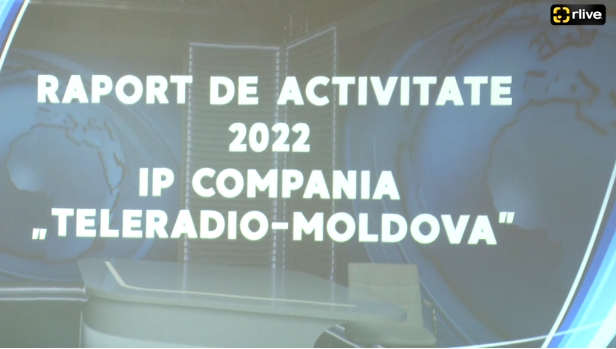 Compania „Teleradio-Moldova” organizează o conferință de presă la care este prezentat spre dezbatere publică raportul de activitate pentru anul 2022 al Companiei „Teleradio-Moldova”