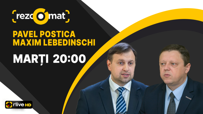 Noile reguli de vot, în dezbateri la RliveTV! Pavel Postica și Maxim Lebedinschi, invitații emisiunii Rezoomat!