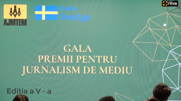 Gala Premiilor pentru Jurnalism de Mediu, ediția a V-a
