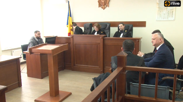 O nouă ședință de judecată în dosarul „Energocom” în care este vizat fostul președinte al țării, Igor Dodon