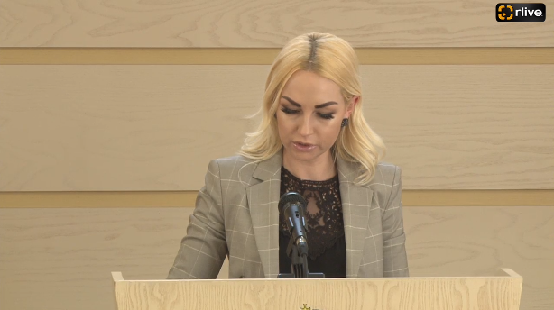 Deputații Partidului „ȘOR” susține un briefing de presă, în contextul declarațiilor făcute de președintele Maia Sandu