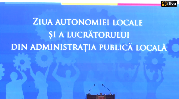 Festivitatea dedicată Zilei autonomiei locale și a lucrătorului din administrația publică locală