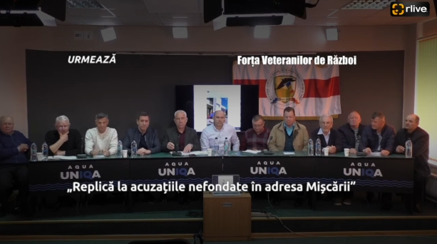 Conferință de presă cu genericul: „Replică la acuzațiile nefondate în adresa Mișcării din partea grupului de veterani I. Batîr, V. Țapeș, P. Roșca ș.a.”