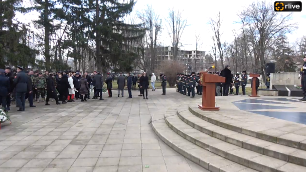 Eveniment de comemorare a eroilor căzuți în războiul de pe Nistru din 1992, pentru apărarea integrității și independenței Republicii Moldova, în contextul marcării Zilei Memoriei