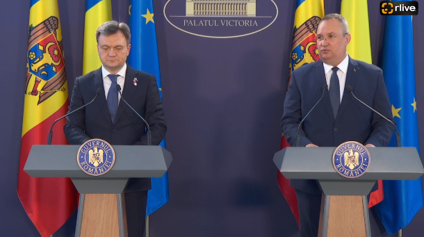 Declarație de presă susținută de Prim-ministrul Dorin Recean și premierul român Nicolae Ciucă