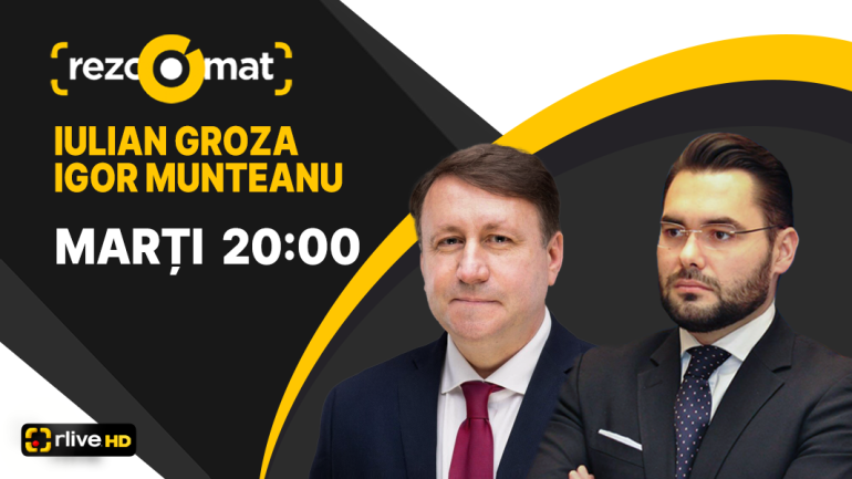 Igor Munteanu și Iulian Groza, invitații emisiunii Rezoomat