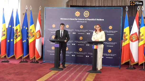 Briefing de presă susținut de Înaltul Comisar European pentru Gestionarea Crizelor, Janez Lenarčič și ministra afacerilor interne a Republicii Moldova, Ana Revenco