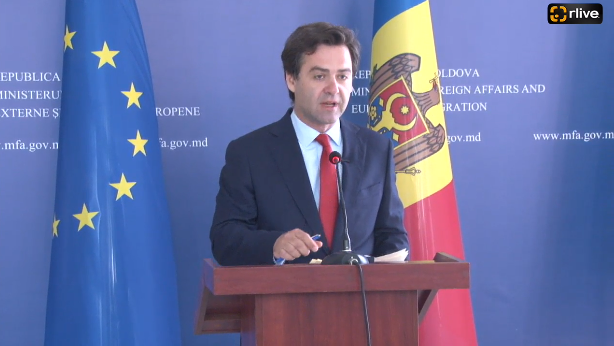 Agenda - Șeful diplomației Republicii Moldova, Nicu Popescu, susține o conferință de presă în contextul organizării de către Republica Moldova a celei de-a doua ediții a summit-ului Comunității Politice Europene