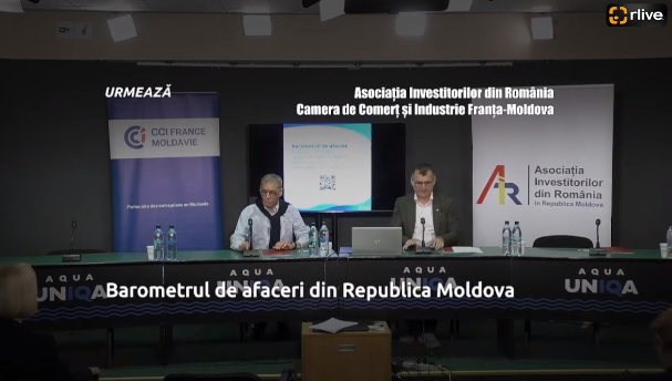 Conferință de presă cu genericul: „Barometrul de afaceri din Republica Moldova”