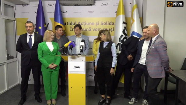 Partidul Acțiune și Solidaritate organizează o conferință de presă în cadrul căreia anunță deciziile Convenției Teritoriale OT Chişinău privind pregătirile pentru alegerile locale în municipiul Chişinău