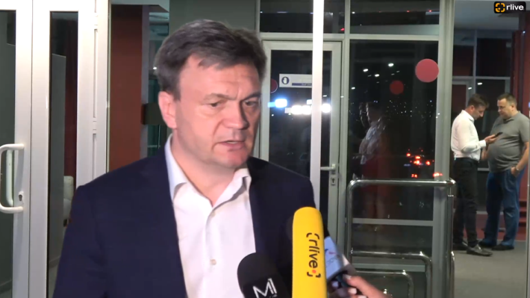 Prim ministrul Dorin Recean de la Aeroportul Internațional Chișinău