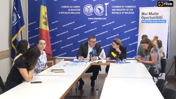 Semnarea Memorandumului de cooperare dintre CCI a RM și Fondul ONU pentru Populație (UNFPA Moldova), în vederea promovării politicilor/inițiativelor prietenoase familiei la locul de muncă