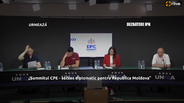 Dezbaterea publică la tema: „Summitul CPE – succes diplomatic pentru Republica Moldova”