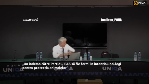 Conferință de presă cu genericul: „Un îndemn către Partidul PAS să fie fermi în intenția unei legi pentru protecția animalelor”