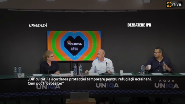 Dezbaterea publică la tema: „Dificultăți la acordarea protecției temporare pentru refugiații ucraineni. Cum pot fi depășite?”