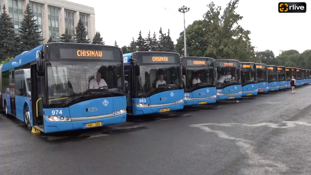 Lansarea pe rute a lotului de 16 autobuze rulate, de mare capacitate, achiziționate recent de municipalitate