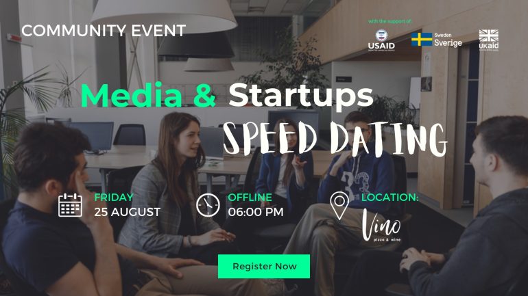 Media & Startups – Speed Dating