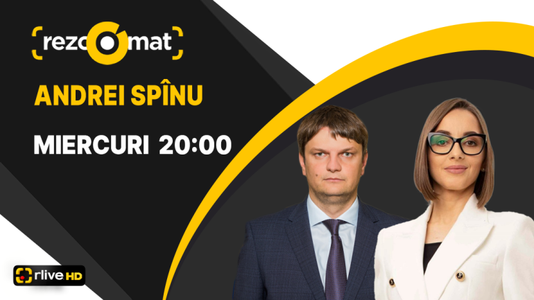 Ministrul Infrastructurii și Dezvoltării Regionale, Andrei Spînu – invitatul emisiunii Rezoomat!